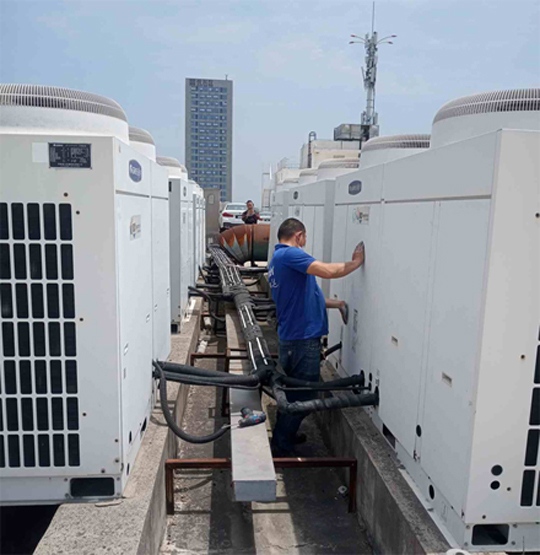 古冶中央空调制热和不制冷系统维修方法