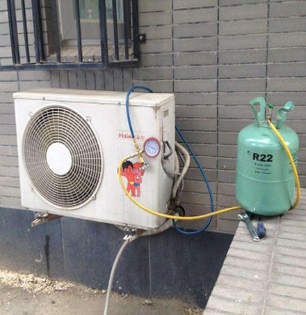古冶空调加氟